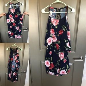 Floral Tie up  Romper
